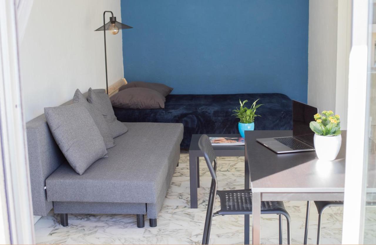 Studio With Terrace And Sea View, 10 Min To The Beach Nice Buitenkant foto